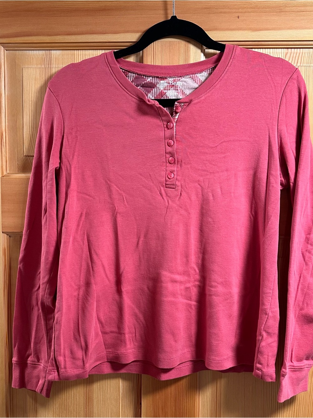 L.L.Bean Long Sleeve Henley Top